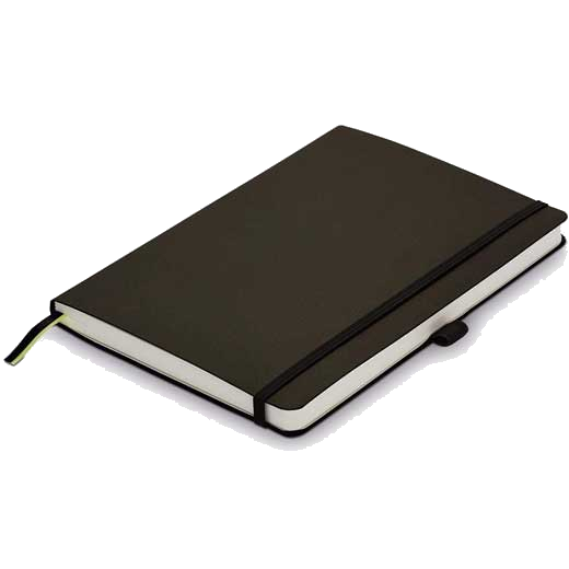 This is the LAMY Umbra A6 Softcover Ruled Notebook.
