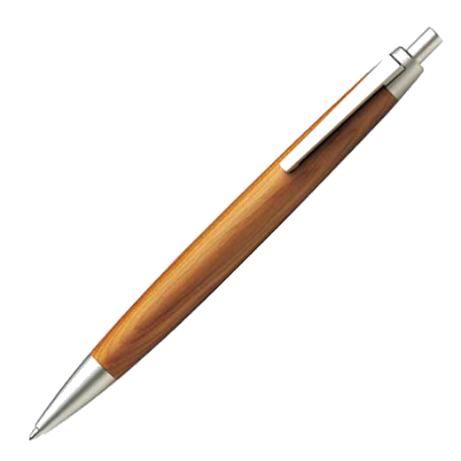 LAMY Taxus 2000 Ballpoint pen with palladium finish and stainless steel trims.
