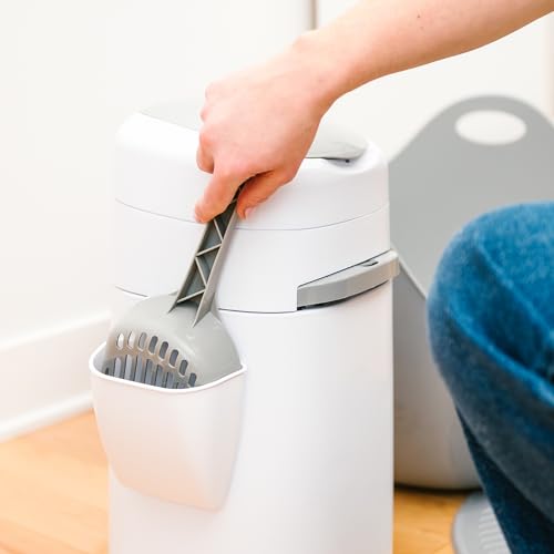 Litter Genie Style Cat Litter Disposal System for Odor Control Includes One Starter Refill