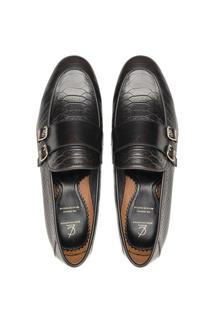 LOGO FLORAVIO MONK SHOES