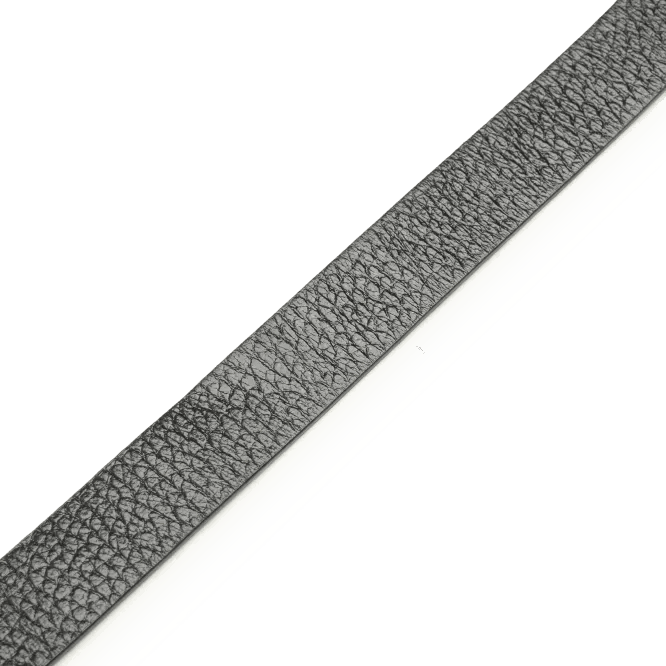 LEATHER BELT A1340 BKA - LOGO