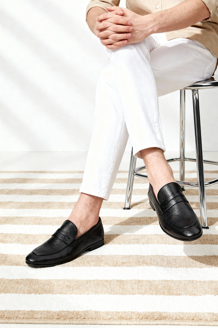 LOGO LAURENTIS LOAFERS