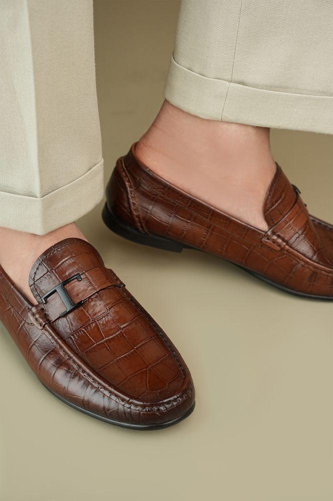 LOGO MILANO MOCCASIN