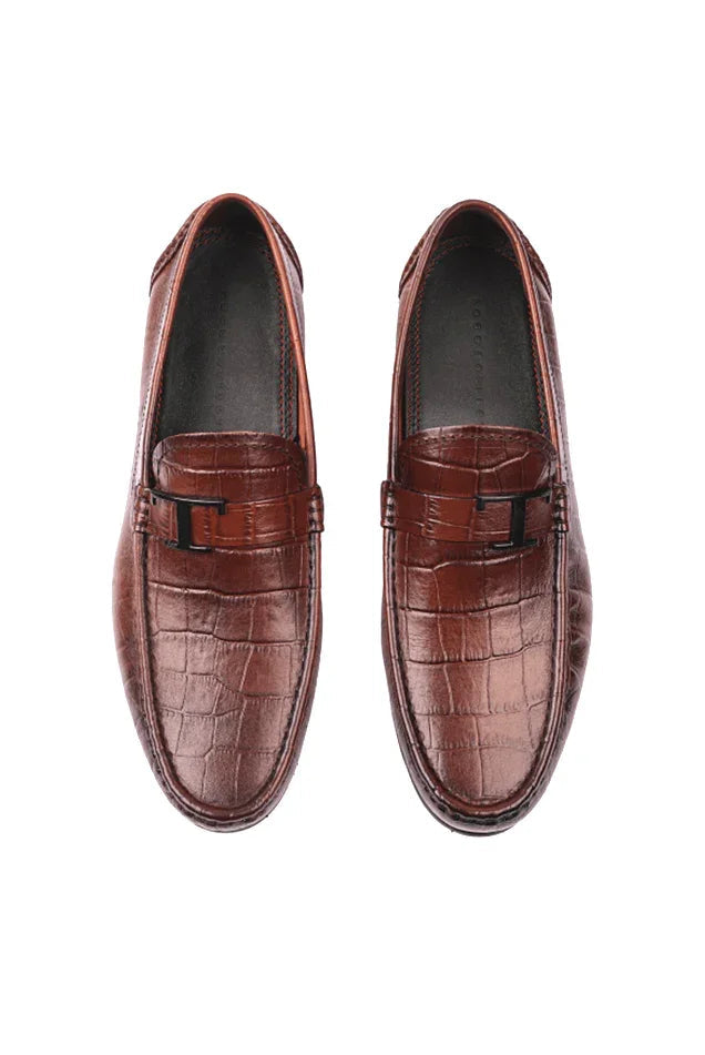 LOGO MILANO MOCCASIN