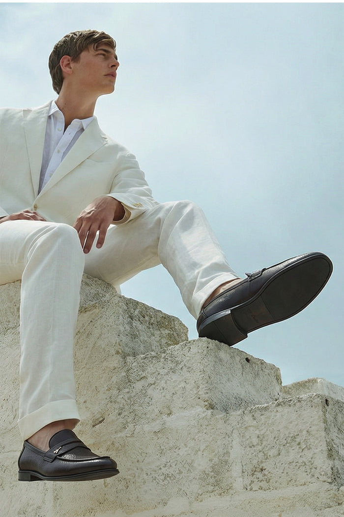 LOGO MONTELARO LOAFERS
