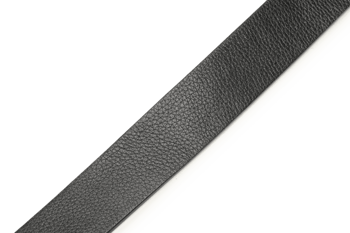 LEATHER BELT A1308 BKA - LOGO