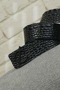 LOGO OBSIDIAN WAIST BELT
