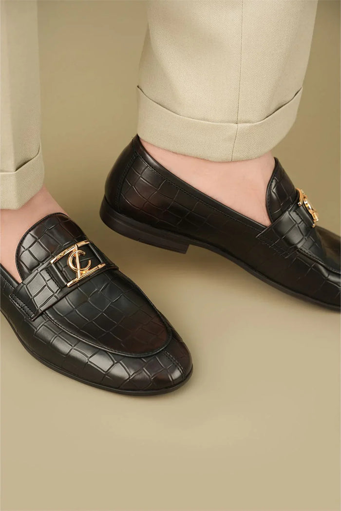 LOGO SAVARIO LOAFERS