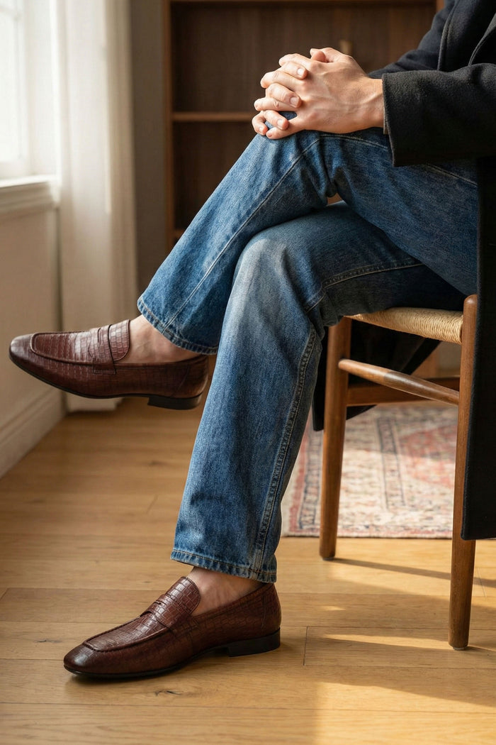 LOGO VALCOURTIN LOAFERS