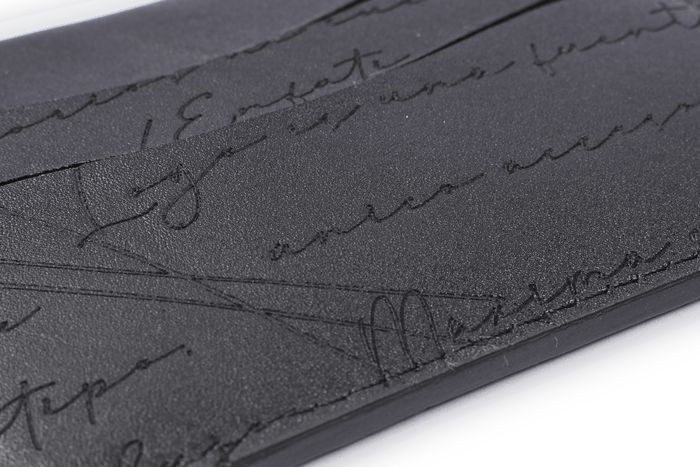 CARD WALLET CH609 BKA - LOGO