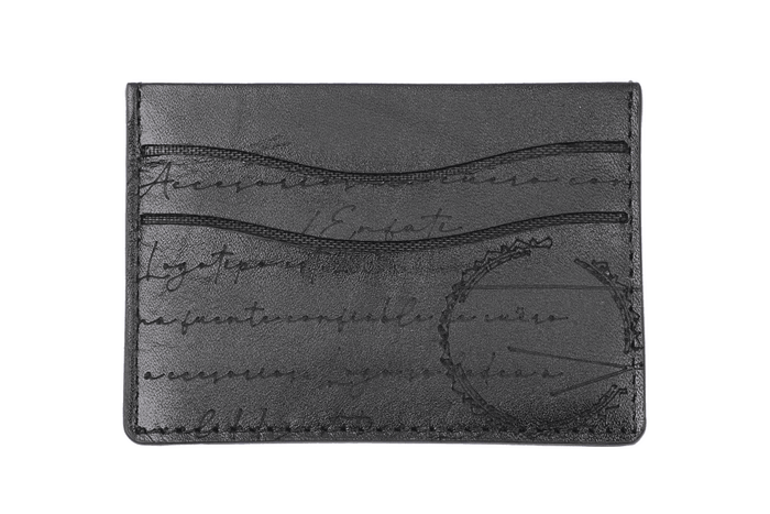 CARD WALLET CH609 BKA - LOGO