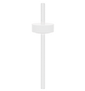 Lounge Straw & Cap - White