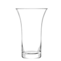 This Flower Flared Bouquet Vase, H26cm by LSA has a flared edge with thick glass.