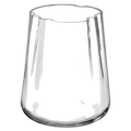 This medium-sized Lagoon Glass Lantern Vase measures 24 cm.