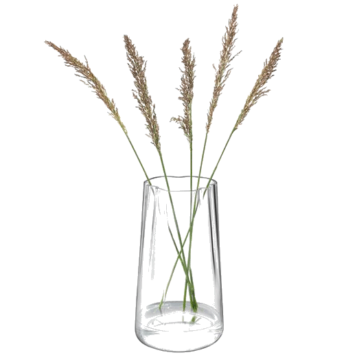 This Lagoon Tall Glass Lantern Vase 35 cm by LSA International is great for large flower bouquets.