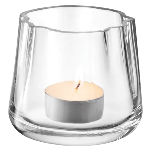 This LSA Lagoon Tealight Holder Vase has been made with mouth-blown glass.