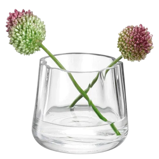 This Lagoon Tealight Holder Vase by LSA International comes with one tealight candle.