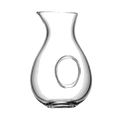 This LSA International Ono Jug 1.2L Clear is made with mouth-blown glass.
