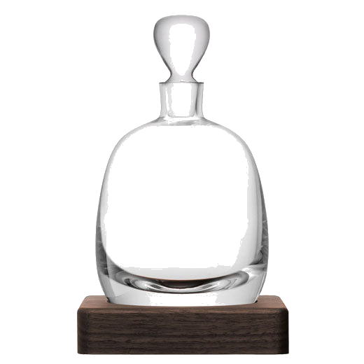 LSA's Select Whisky Islay Set includes a 1-litre decanter with a walnut base.