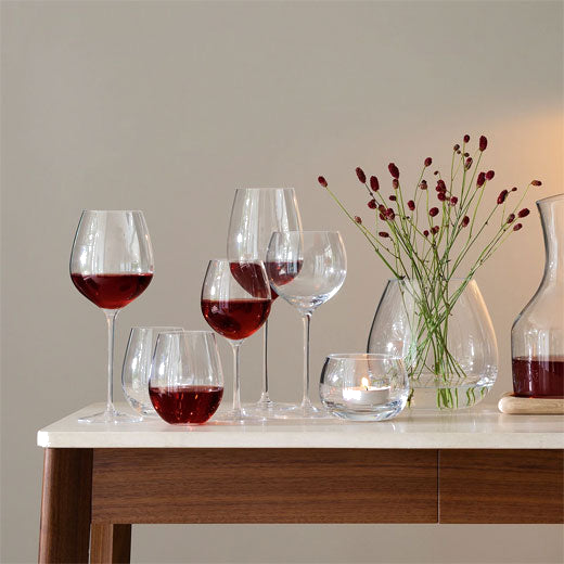 LSA's Signature 4 x Red Wine Glasses are handwash only.