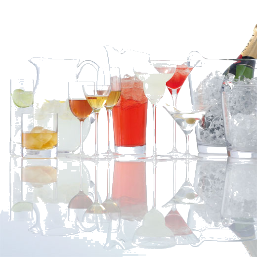 lsa set of 4 signature bar port glasses lifestyle
