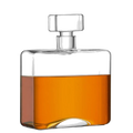 LSA International's Signature Cask Rectangle Whisky Decanter has been crafted out of mouth-blown glass.