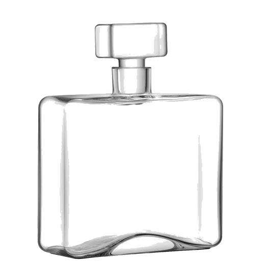 LSA International's Signature Cask Rectangle Whisky Decanter features a hand-made stopper.