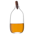 Signature Float Decanter with Walnut Stopper designed by LSA.