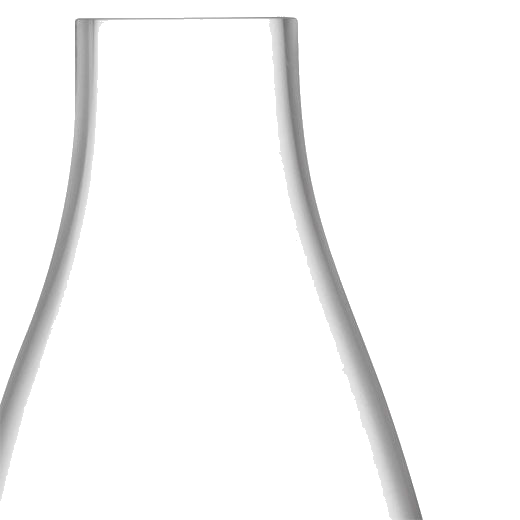 LSA's Signature Flower Tall Kiln Vase can be engraved.