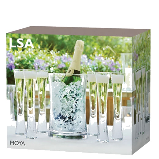 lsa moya champagne serving set packaging