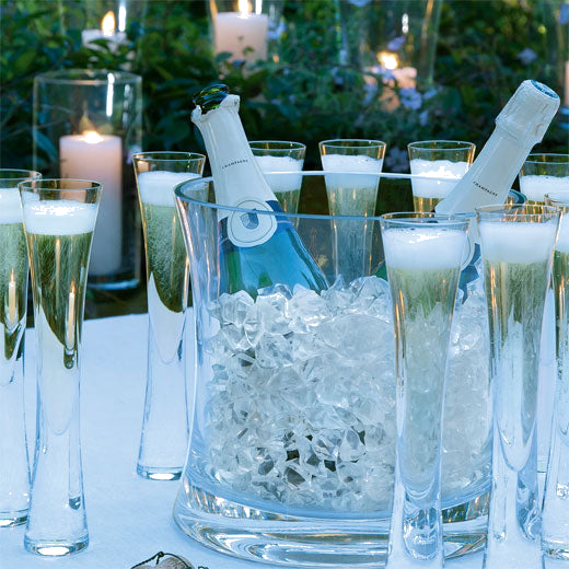 Signature Moya Champagne Serving Set designed by LSA International.