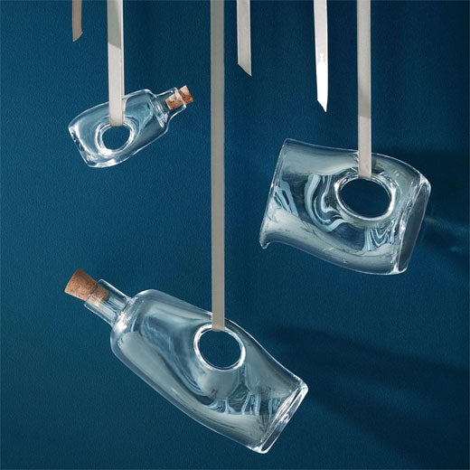 Signature Void Carafe with Cork Stopper designed by LSA.