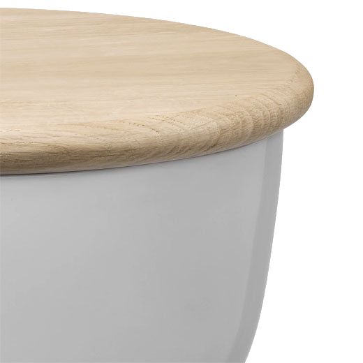 LSA's Standard Dine Bowl with Oak Lid has been crafted out of FSC-certified wood.