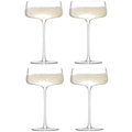 Standard Metropolitan 4 x Champagne Saucers designed by LSA.