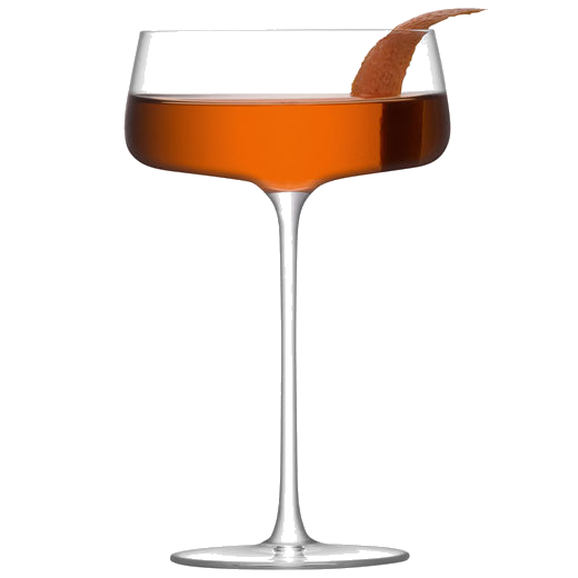 LSA's Standard Metropolitan 4 x Champagne Saucers are perfect for cocktails.