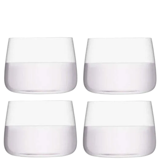 Standard Metropolitan 4 x Stemless Glasses created by LSA