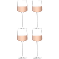Standard Metropolitan 4 x White/Rosé Wine Glasses designed by LSA.