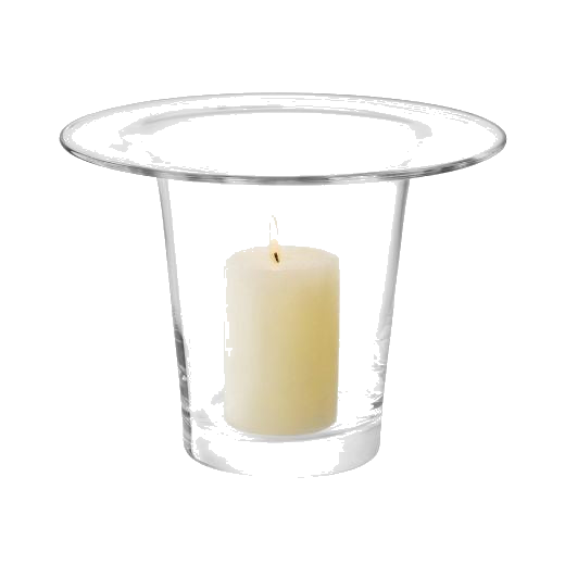 This LSA Victoria Clear Glass Lantern Vase 19 cm is great for holding a small candle or a few stems of a flower arrangement.