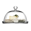 LSA's Vienna Glass Dome and Plate 25 cm is perfect for displaying cakes, cheese, or pastries etc.