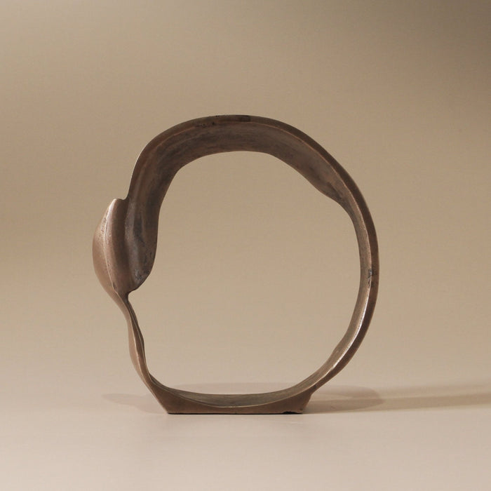 Lunar Sculpture Antique Brass - Few and Far - Decorative Objects