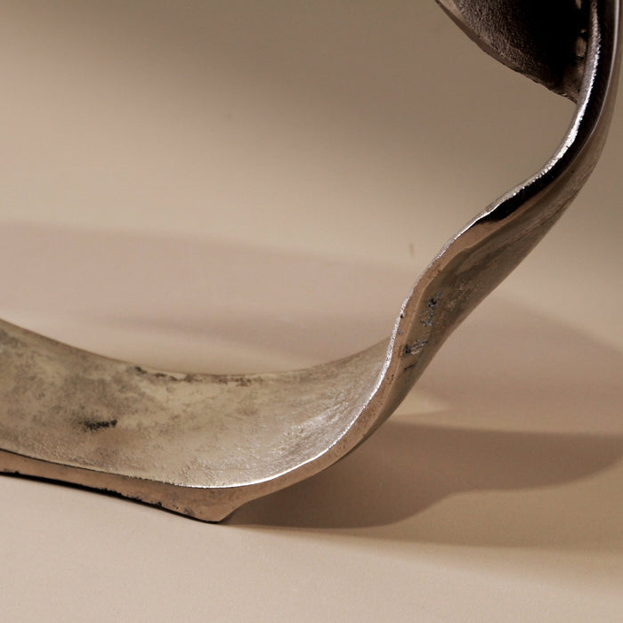 Lunar Sculpture Raw Nickel - Few and Far - Decorative Objects
