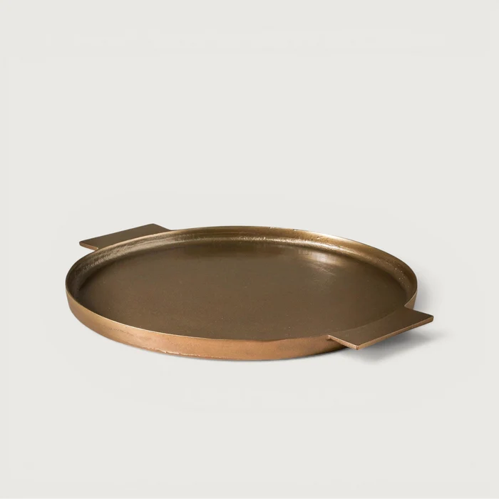 Lune Brass Tray