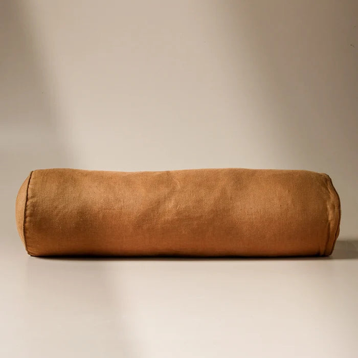 Mae Toffee Bolster Cushion 18x60cm