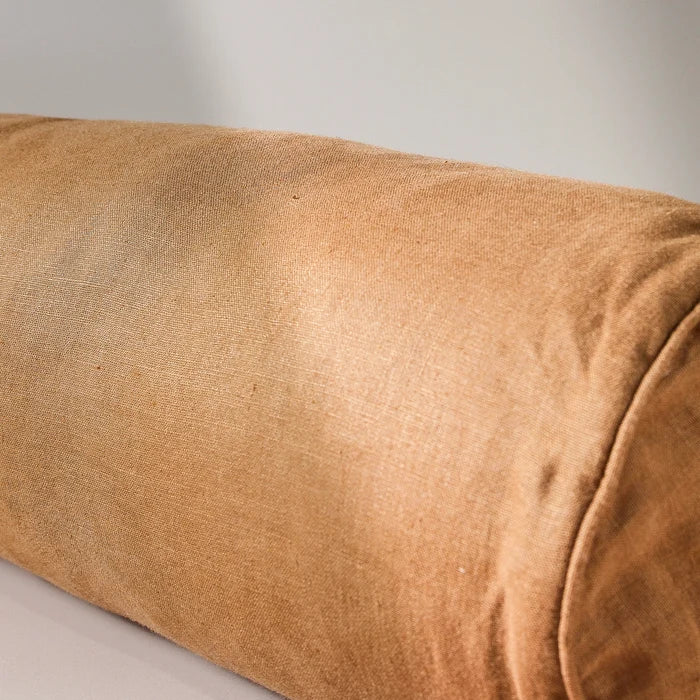 Mae Toffee Bolster Cushion 18x60cm