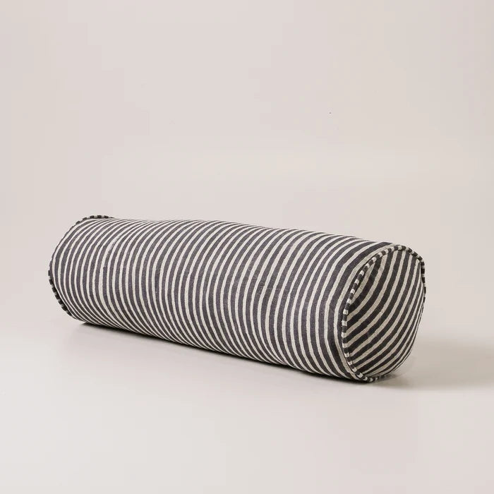 Margot Indigo Bolster Cushion 18x60cm