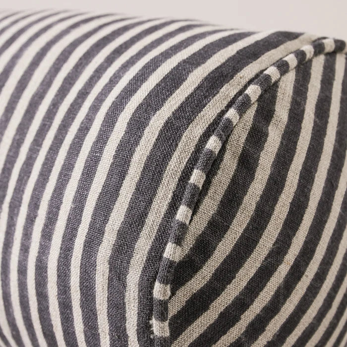 Margot Indigo Bolster Cushion 18x60cm