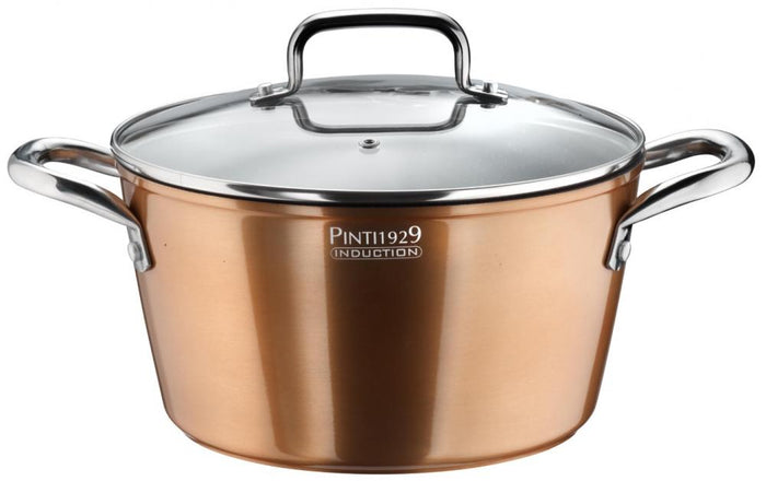 MATERIC KATLS AR VĀKU 24CM, 5L, INDUKCIJAI