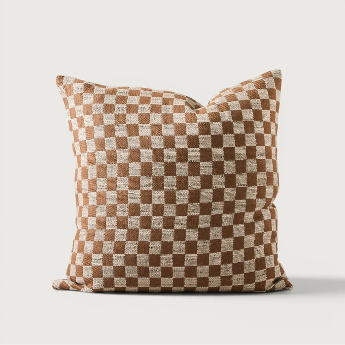 Matteo Bronze Square Cushion 50x50cm