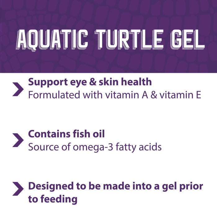Mazuri® Aquatic Turtle Gel, 8 Ounce Bag