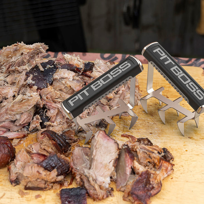 Pit Boss Meat Shredders for BBQ Pulled Pork, black handles with silver blades